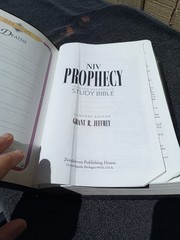 1998 NIV Prophecy Marked Reference Study Bible Bonded Leather Great Resource!