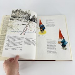 Gnomes by Poortvliet Huygen 1977 HCDJ Hardcover DJ Vintage 70s Coffee Table Book
