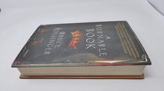 *SIGNED* A Burnable Book : A Novel by Bruce Holsinger (2014, Hardcover)