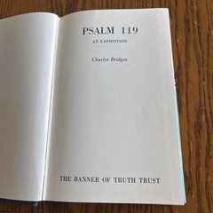 Psalm 119 By Charles Bridges HBDJ