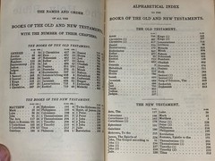 THE HOLY BIBLE King James Version SELF-PRONOUNCING 1940s National Bible Press