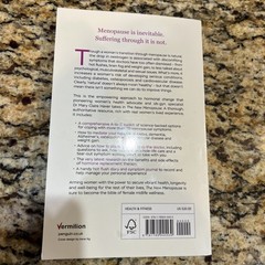New Menopause Navigating Your Path Through Hormonal Change w/Purpose,Power, Fact