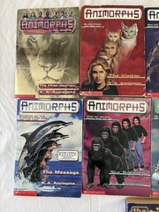 90s Animorphs Series K.A. Applegate Paperback Books Lot of 9