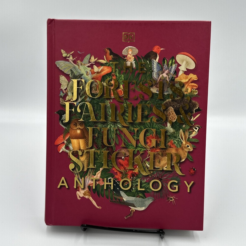 [80% Full] The Forests, Fairies and Fungi Sticker Anthology Book 1,000+ Stickers
