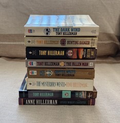 Lot of 8 Mystery Paperbacks by Tony Hillerman, Anne Hillerman, Good condition