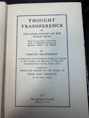Thought Transference – Edmund Shaftesbury (1932) | Telepathy & Mind Power