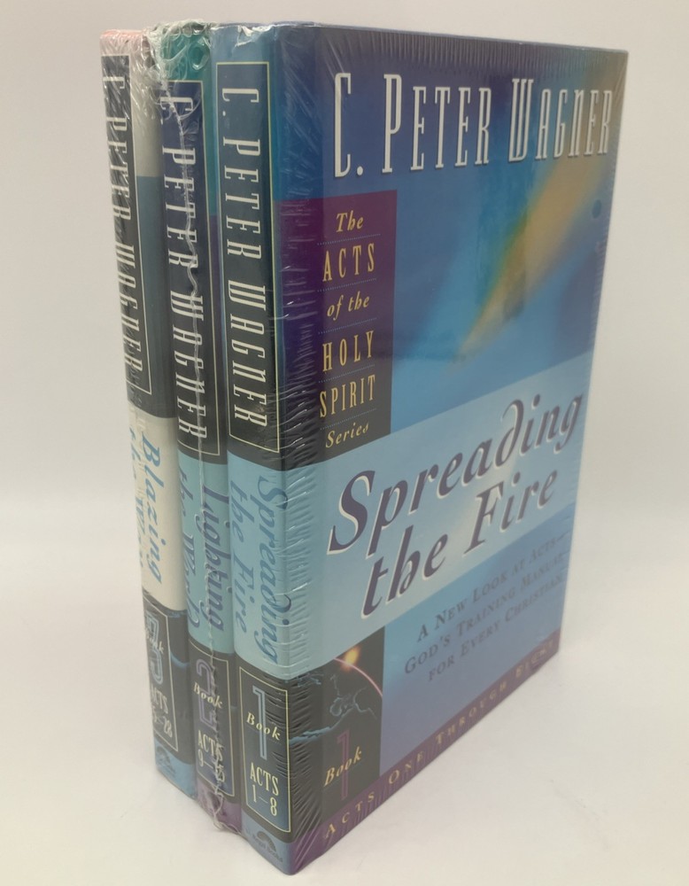 The Acts Of The Holy Spirit Series 3 Hardcover Book Set C Peter Wagner