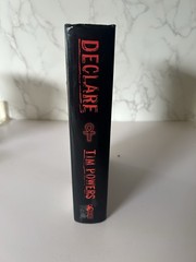 Declare Book Tim Powers Signed Limited Edition Subterranean Press Number 401/474