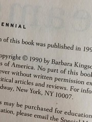 Animal Dreams 2013 Paperback By Barbara Kingsolver 352 Pages
