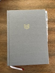 9.5″ She Reads Truth Bible CSB Holman Hardcover Linen SECTION TABS