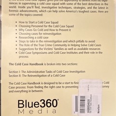 The Cold Case Handbook by Joseph L. Giacalone, Paperback, Blue360 Media