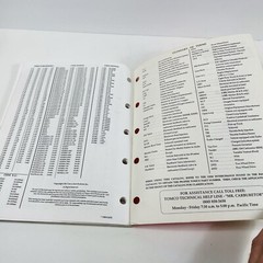 1991 Tomco Carburetors and TBI Remanufactured for Domestic Import Truck Catalog