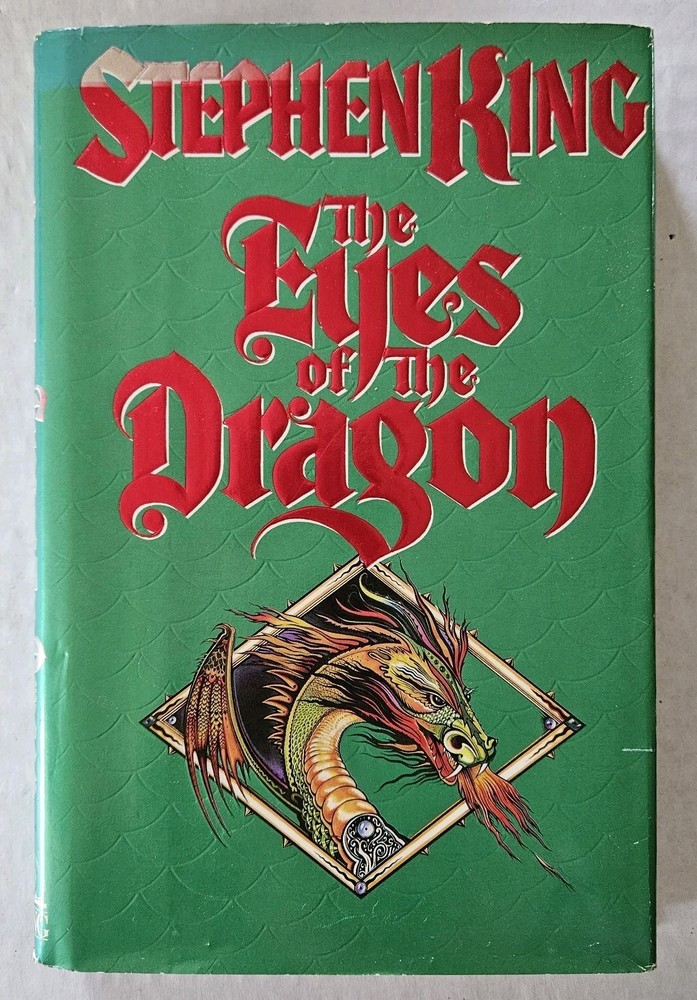 The Eyes of the Dragon by Stephen King 1987 True First Edition 1st Printing HCDJ