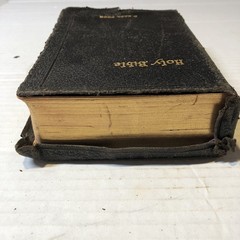 Vtg King James Version Holy Bible Red Letter Edition National Bible Press CRI