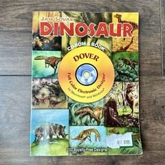 Jan Sovak Dinosaur CD-ROM & Book – 232 royalty-free designs for Macs & Windows