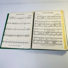 Sheet Music Collection Folder Flute Trumpet Mix Organs – Over 400 Pages, 1.5kg