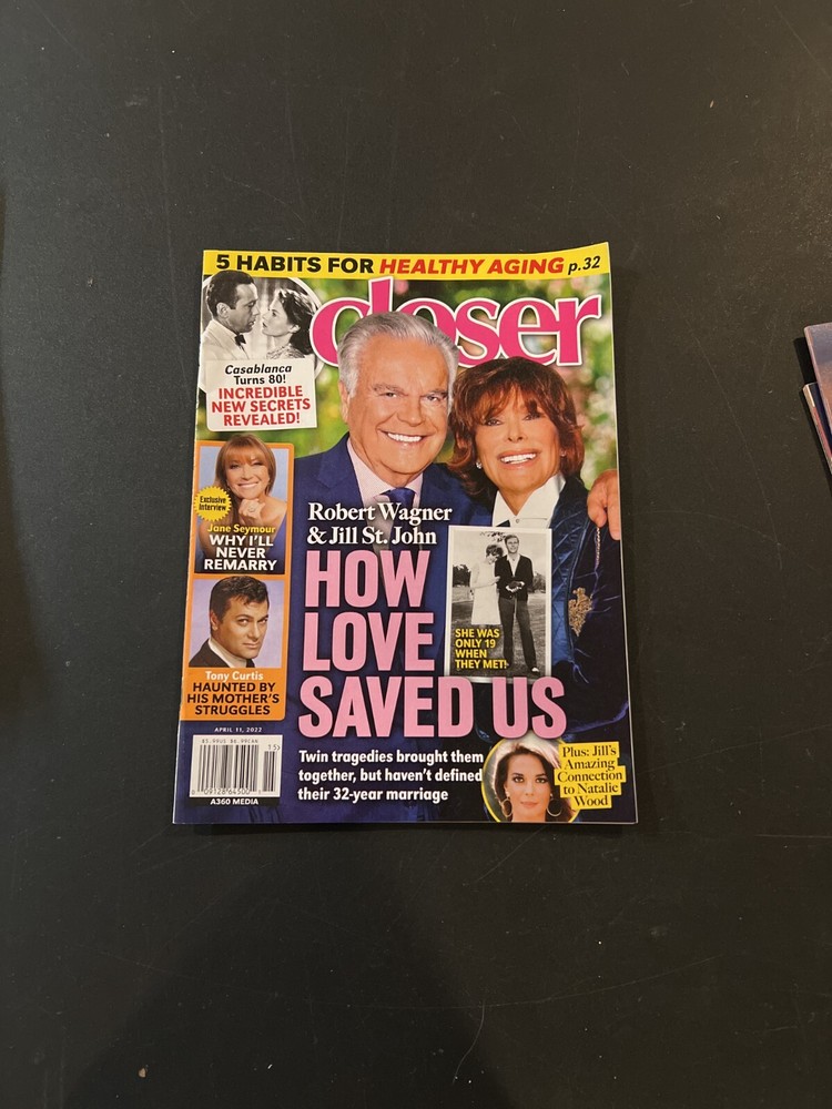 Closer Magazine April 11 2022 Robert Wagner Jayne Seymour Cover