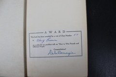 Lincoln The Unknown Dale Carnegie 1932 First Edition Award Biography HC Signed