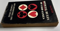 1963 Official Rules Of Card Games 53rd Edition Paperback Poker Bridge Canasta