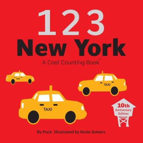 123 New York: A Cool Counting Book (Cool Counting Books) – Board book – GOOD