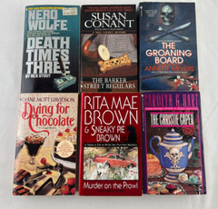 Lot of 6 Mystery Themed Novels Paperbacks Mixed Titles from Bantam Books