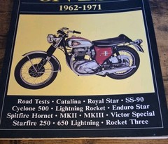Cycle World On BSA 1962-1971 Book Road Tests Catalina Royal Star SS-90