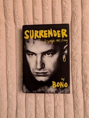 BONO Signed Surrender Memoir First Ed Autographed Hardcover Book U2