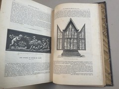 Antique Book „MUSÉE DES FAMILLES” From The Year 1888 Paris Bound Volumes Magazin