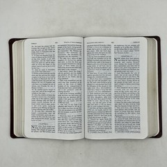 JACK VAN IMPE PROPHECY BIBLE Jack Van Impe Hardcover Faux Leather Burgundy
