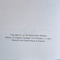 European Discovery of America the Northern Voyages A. D. 500-1600 Morison (HC )