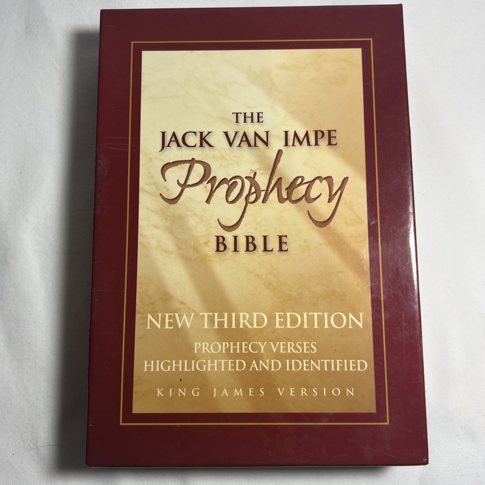The Jack Van Impe Prophecy Bible New 3rd Edition – King James Version – NIB