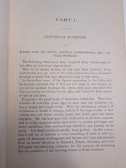 1889 Iowa Bureau of Labor Statistics Third Biennial Report Coal Mining Wage Book
