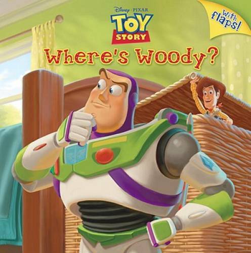 Where’s Woody? (Disney/Pixar Toy Story) (Pictureback with Flaps) – GOOD