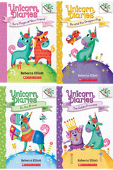 Unicorn Diaries Series All 4 Books in Paperback