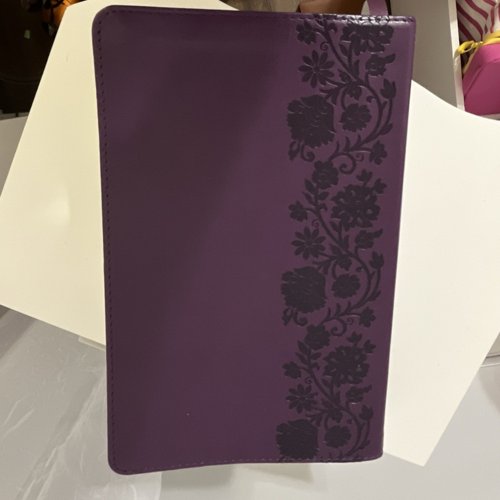 KJV Holy Bible King James Version Large Print Purple Hardcover