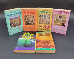 Lot of 6 Philip R Craig A Martha’s Vineyard Mystery PB Novels Multiple Titles
