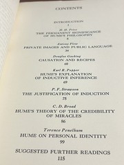 Human Understanding David Hume Sesonske Fleming 1968 Philosophy