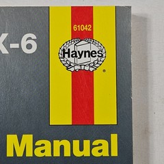 Haynes Repair Manual Mazda 626 & MX-6 Ford Probe 1993-2002 61042 Like New
