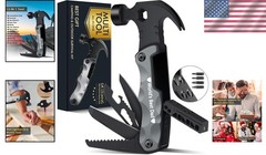 Unique Fathers Day Present – 13-in-1 Cool Hammer Tool