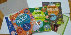 Lot Of 5 – Various Themed Children’s Coloring Book, Sticker Book, Activity Books
