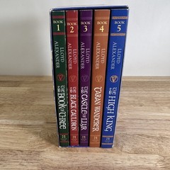Chronicles of Prydain Box Set Lloyd Alexander 2012 Fantasy Adventure Square Fish