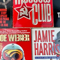 Lot of 5 Mystery War Crime Fiction PB Books/Novels Multiple Titles/Authors