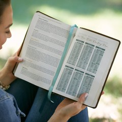 Love God Greatly Bible: A SOAP Method Study Bible for Women (NET, Brown