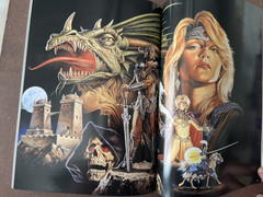 THE ART OF CLYDE CALDWELL 1984 128 PAGES VERY NICE SHAPE BEAUTIFUL BOOK
