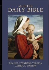 Scepter Daily Bible RSVCE Bonded Leather (Our Travel Bible) (Leather Bound)