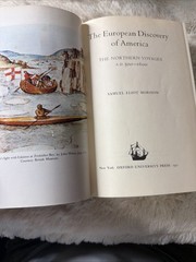 Samuel Eliot Morison EUROPEAN DISCOVERY OF AMERICA Northern Voyag 1971 HC 1STbx2