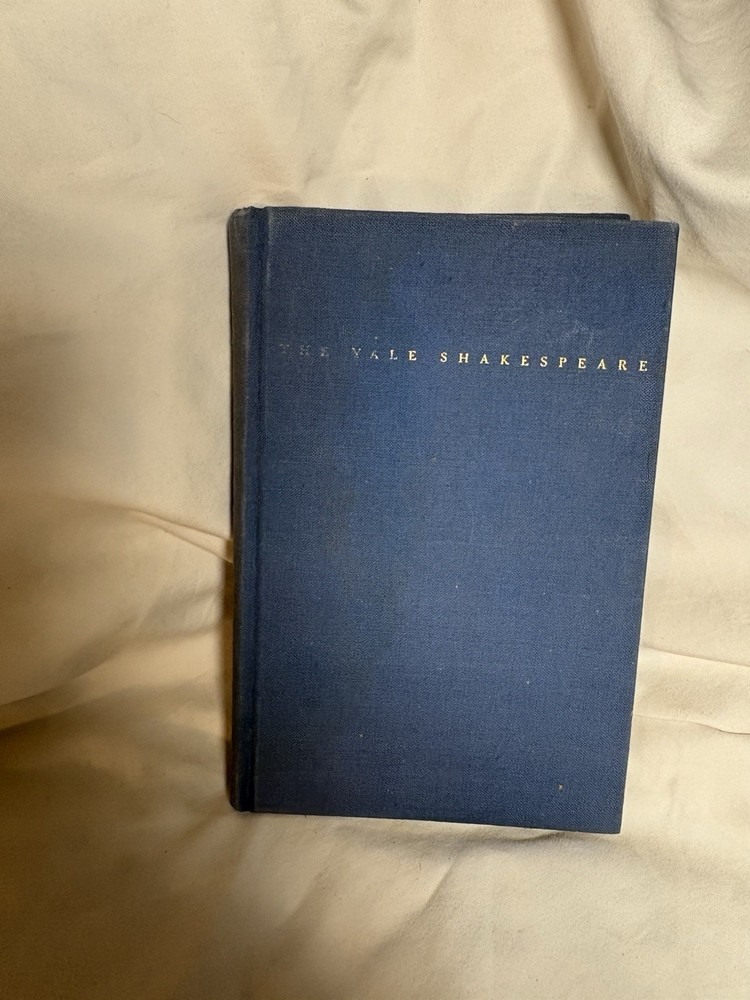 Yale Shakespeare King Lear (1917) Facsimile Hardcover Yale University Press