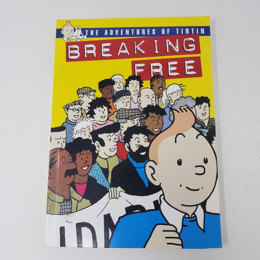The Adventures of Tin Tin Breaking Free by J Daniels (1999, PB, Illustrated)