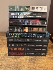 Bentley Little lot of 9 paperback books The Bank, The Consultant, The Handyman