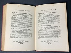1910s ANTIQUE BOOK 1st Edition HC Democracy CHRISTIANITY social justice GOSPEL